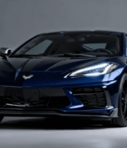 蓝色跑车特写素材691#横屏 