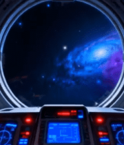 宇宙飞船驾驶舱内景12188#横屏 