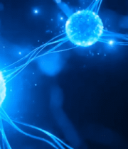 蓝色神经元动态素材475#横屏 