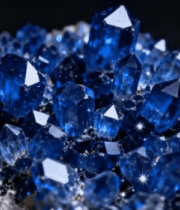 	 蓝色水晶矿石特写素材7819#横屏 