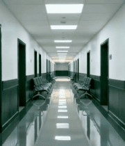 医院走廊空镜场景9618#横屏 