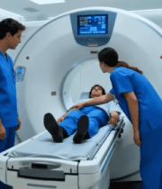 医院医生操作机检查病人10388#横屏 