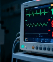 医院内医疗监护仪画面9257#横屏 