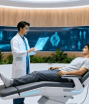 医生为患者进行医疗检查14029#横屏 