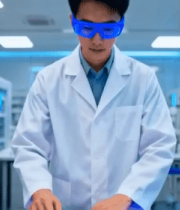 科研人员实验室操作设备2993#横屏 