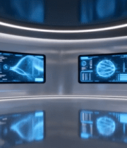 科技感演播室场景10743#横屏 