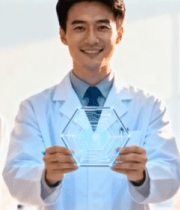 医生团队展示科技元素8647#横屏 