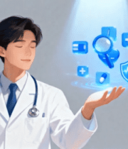 医生展示医疗图标素材6422#横屏 