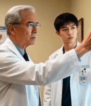 医生医院内分析影像素材1991#横屏 