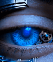 科技感机械眼特写素材9263#横屏 