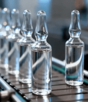 医药瓶在生产流水线传输画面7621#横屏 