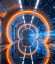 科技感隧道穿梭素材10259#横屏 