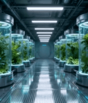 科技风室内植物培育空间6021#横屏 