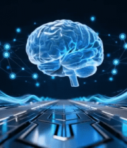 	 科技感大脑渲染画面11593#横屏 