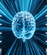 科技感大脑展示素材5467#横屏 