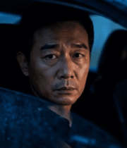 夜晚车内男子特写786#横屏 