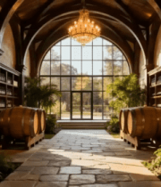 酒窖室内红酒存储场景11032#横屏 