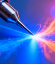 	 金属针头与粒子光效素材14295#横屏 