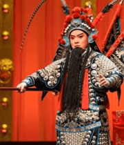 京剧演员舞台扮相表演10937#横屏 