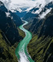 金沙江峡谷自然风光全景11953#横屏 