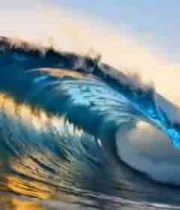 大海波浪翻滚自然风光素材4213#横