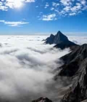 高山云海壮丽全景1990#横