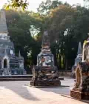 古老寺庙佛塔户外景象4041#横屏 