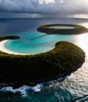 海岛海景航拍画面1871#横屏 