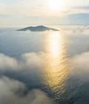 海上岛屿日出云海景观3174#横屏 