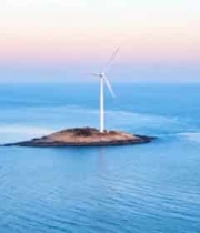 海上孤岛风力发电机2379#横屏 