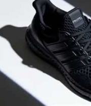 黑色网面运动鞋特写2355#横屏 