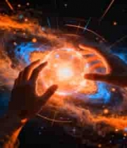 双手操控宇宙粒子光效素材2908#横屏 