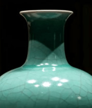 青瓷花瓶特写2757#横屏 