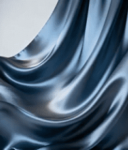 飘动的蓝色丝绸布料7569#横屏 