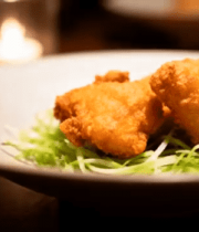 盘中油炸食品配蔬菜3393#横屏 