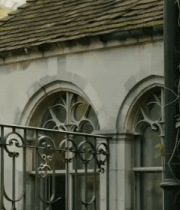 欧式建筑外观及铁艺栏杆4137#横屏 