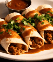 盘中美味墨西哥卷饼7685#横屏 