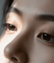 女性眼睛面部特写9421#横屏 