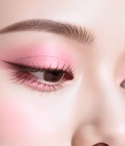 女性眼部精致妆容特写9785#横屏 