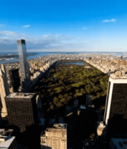 纽约城市高楼俯瞰全景1332#横屏 