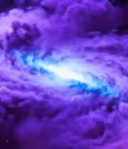 	 紫色星云星空背景素材12091#横屏 