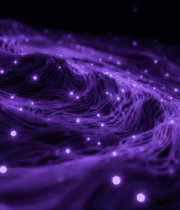 紫色粒子线条动态背景素材5778#横屏 