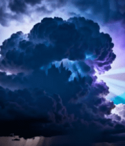壮丽天空乌云与光束景象14762#横屏 