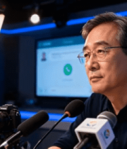 男性接受采访画面2069#横屏 