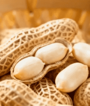 竹篮中带壳花生特写素材12014#横屏 