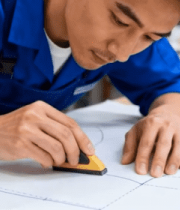 男性裁缝裁剪布料素材6754#横屏 