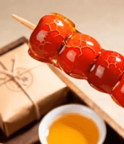 中式美食小吃糖葫芦特写8363#横屏 