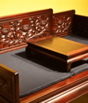 中式实木雕花家具展示9285#横屏 