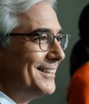 男女商务人士微笑特写1854#横屏 