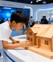 	 男孩科技馆体验互动模型3092#横屏 